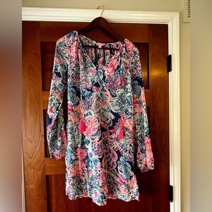 Long sleeve Lilly Pulitzer dress sz S - Elsie